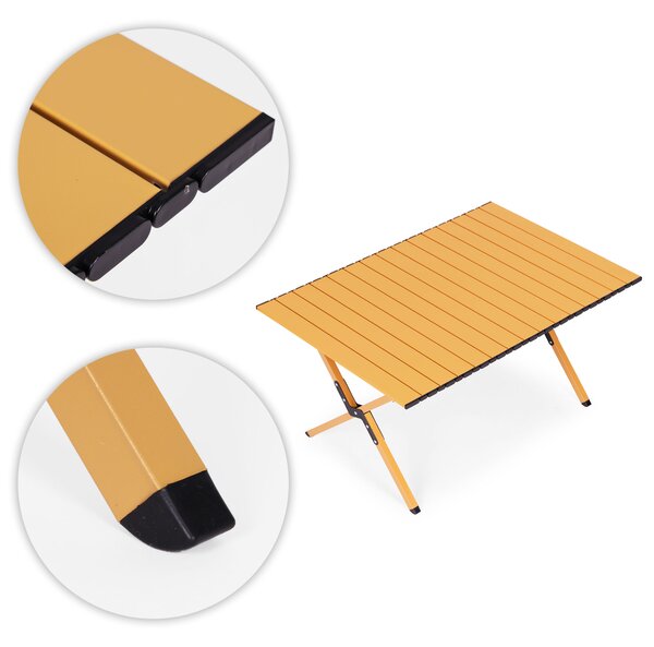 MultiGarden Turistický skladací stôl 90x60 cm s taškou MultiGarden