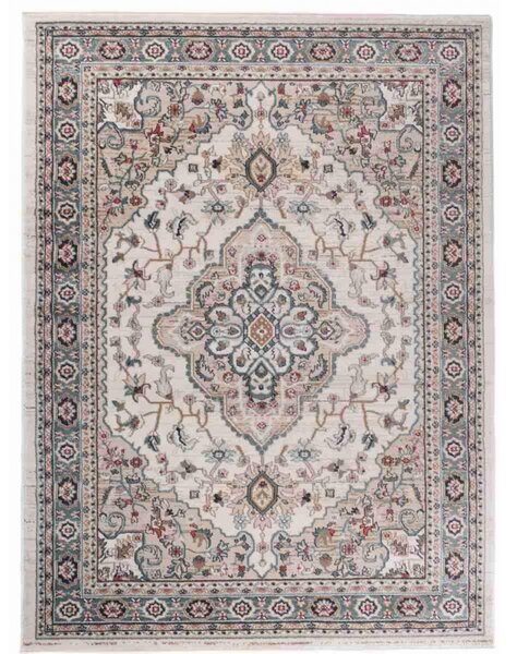 Kusový koberec klasický Dalia biely 60x100cm