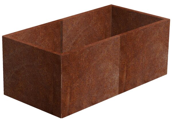 Alto Vyvýšený záhon 69 × 136 × 52 cm, corten CORGARDEN 1010