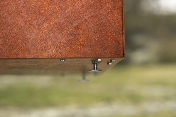 Cono Záhradný kvetináč 70 x 70 x 80 cm, corten CORGARDEN 1004