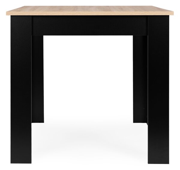 ModernHome Jedálenský stôl pre 4 osoby 120x80 cm - dub sonoma ModernHome