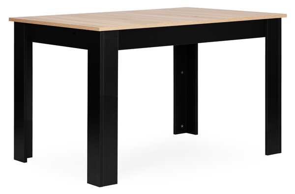 ModernHome Jedálenský stôl pre 4 osoby 120x80 cm - dub sonoma ModernHome