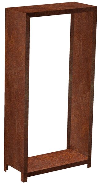 Stora Záhradný drevník 180 x 90 x 40 cm, corten CORGARDEN 1034