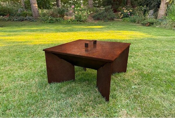 Fokus Záhradné ohnisko 50 × 50 × 30 cm, corten CORGARDEN 1016