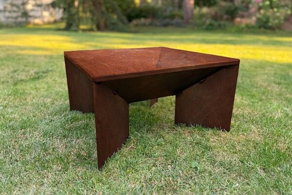 Fokus Záhradné ohnisko 50 × 50 × 30 cm, corten CORGARDEN 1016