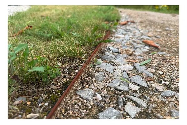 Modo Záhradný obrubník 200 x 14 cm, corten CORGARDEN 1024