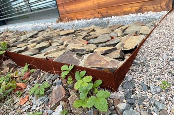 Urbis Záhradný obrubník 190 x 13 cm, corten CORGARDEN 1030