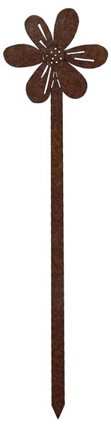 Záhradná dekorácia kvet 1, 65 x 16 cm, corten CORGARDEN 1053