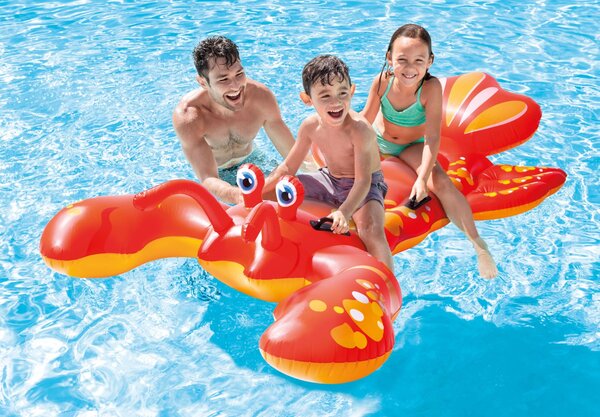 INTEX Nafukovací matrac s držadlami Homár 213x137cm - INTEX 57528