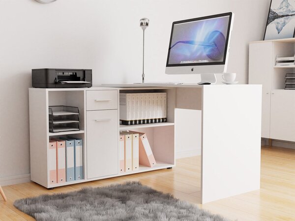 Mirjan24 PC stolík Deborah, Dostupné farby: Biela 5902928166798