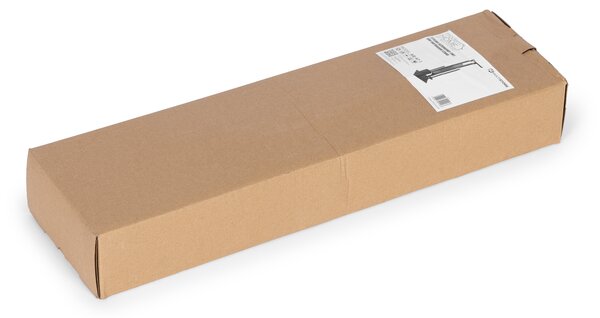 Kúpeľňový stojan na toaletný papier s držiakom a WC kefou čierny ModernHome