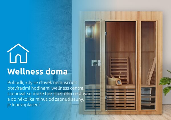 Marimex | Fínska sauna Marimex KOTI L + saunové kachle (FSC) | 11100109