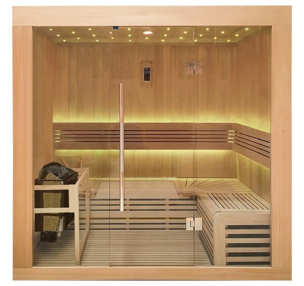 Marimex | Fínska sauna Marimex KIPPIS XL + saunové kachle | 11100085