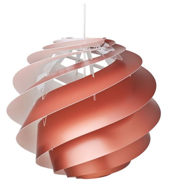 Le Klint - Swirl 3 Závěsná Lampa Medium Copper - Lampemesteren