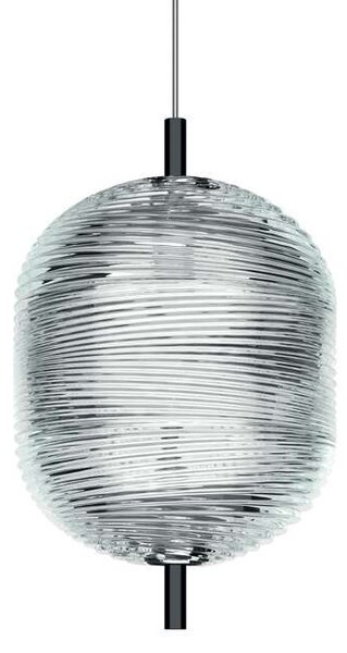 Lodes - Jefferson Small Závěsná Lampa 10m 2700K Crystal/Black Chrome Lodes - Lampemesteren