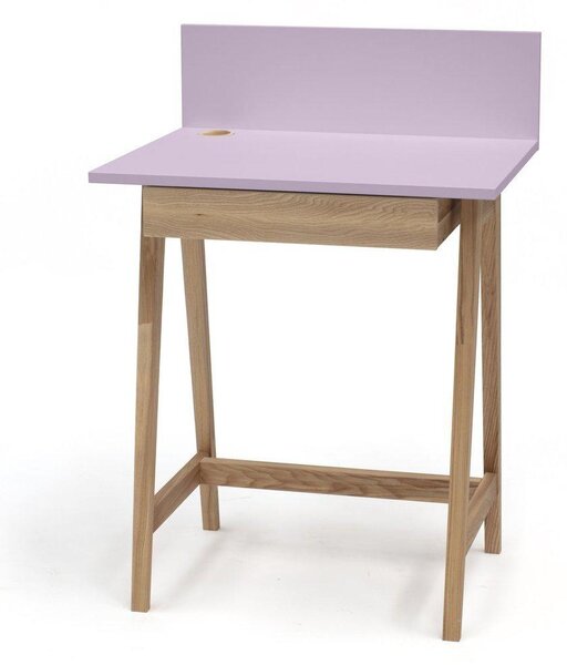 RAGABA Luka písací stôl so zásuvkou FARBA: ružová