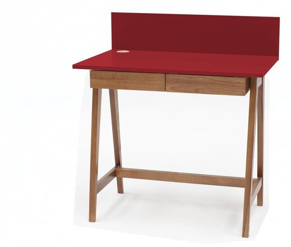 RAGABA Luka písací stôl so zásuvkou , červená