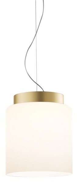 Prandina - Segesta S5 Závěsná Lampa Opal White/Brass Heritage - Lampemesteren