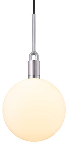 Buster+Punch - Forked Globe Závěsná Lampa Dim. Large Opal/Steel Buster+Punch - Lampemesteren