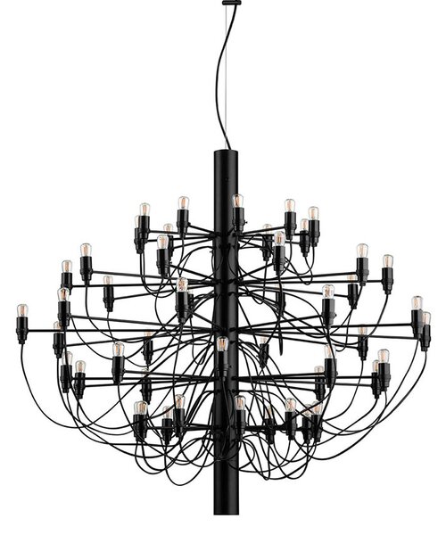 Flos - 2097/50 LED Závěsná Lampa Black - Lampemesteren