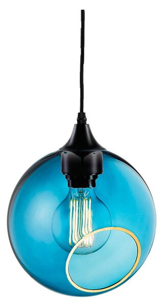 Design By Us - Ballroom XL Závěsná Lampa Blue Sky s Black Objímka Žiarovky - Lampemesteren