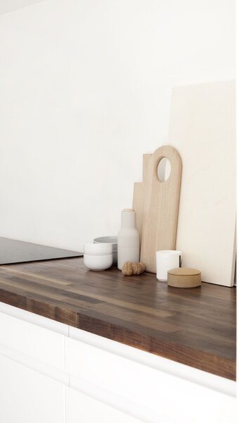 Mlynček na soľ a korenie Bottle Ash/Carbon Beech – set 2 ks