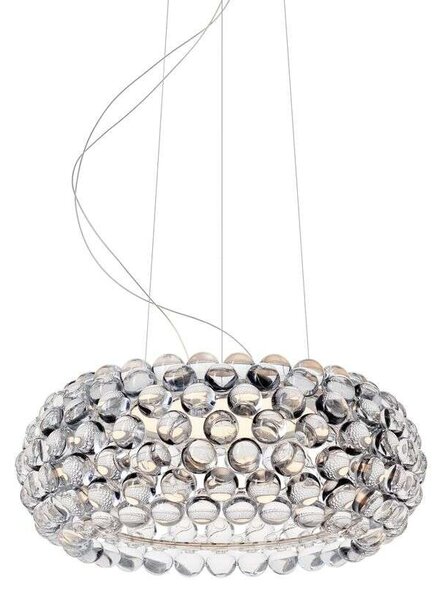 Foscarini - Caboche Plus LED Medium Závěsná Lampa 3,2m Transparent - Lampemesteren