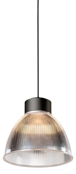 SLV - Para Dome Závěsná Lampa Black/Transparent - Lampemesteren