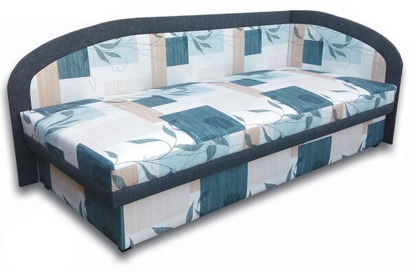 Jednolôžková posteľ (váľanda) 80 cm Melvin (Ramona 3A + Falcone 5) (P). Vlastná spoľahlivá doprava až k Vám domov. 793136