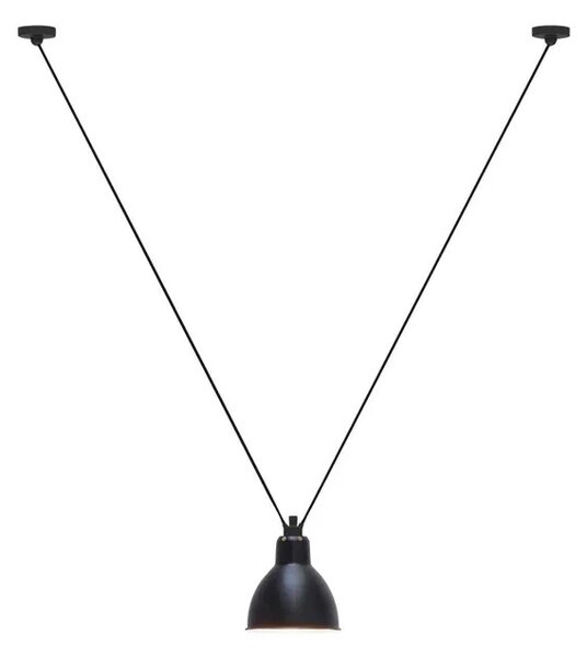 DCW - 323 XL Závěsná Lampa Round Black Lampe Gras - Lampemesteren
