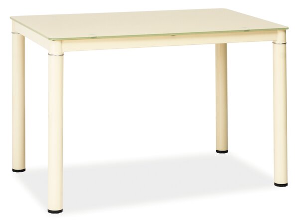 Jedálenský stôl GALANT | 110x70 cm Farba: Krémová