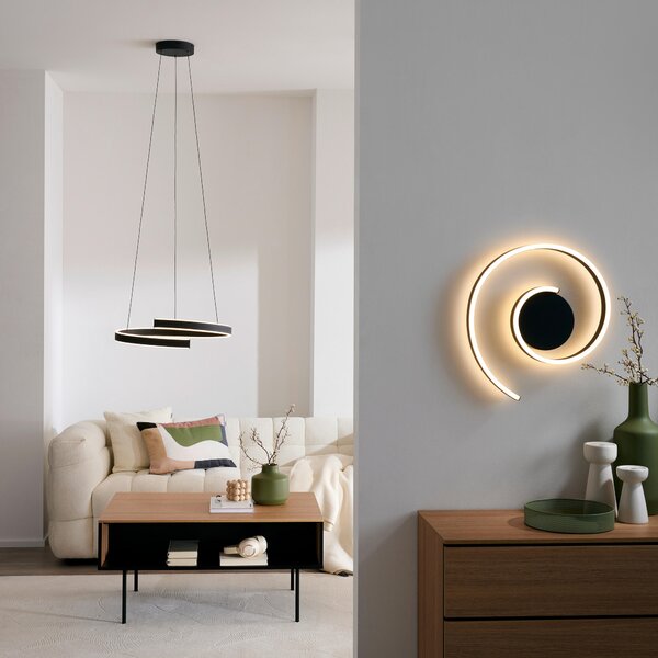 ZÁVESNÉ LED SVIETIDLO, 60/154 cm Eglo - Online Only bytové doplnky, Online Only