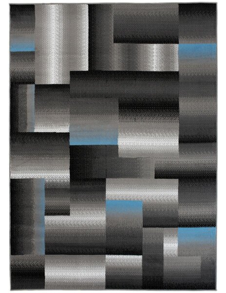 Kusový koberec PP Frenk sivomodrý 200x300cm