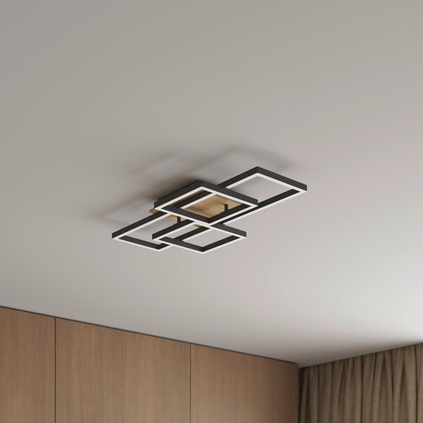 STROPNÉ LED SVIETIDLO, 70/38/7,5 cm Novel - Interiérové svietidlá