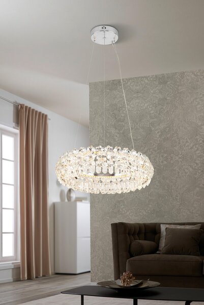 ZÁVESNÉ LED SVIETIDLO, 60/150 cm Glandor - Interiérové svietidlá