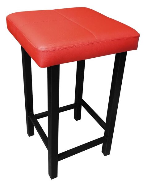 Vysoká čalúnená stolička Monas 60 cm Eko-kůže 15D