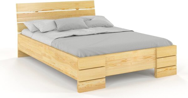Manželská posteľ 180 cm Naturlig Lorenskog High (borovica). Vlastná spoľahlivá doprava až k Vám domov. 800245
