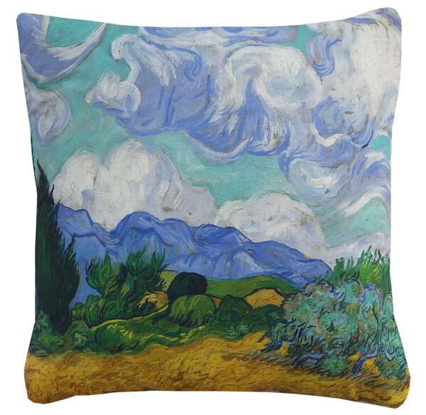 XPOSE® Set obliečok na vankúš MALOVANÁ KRAJINA (digitálna tlač) 43x43 cm - set 4ks