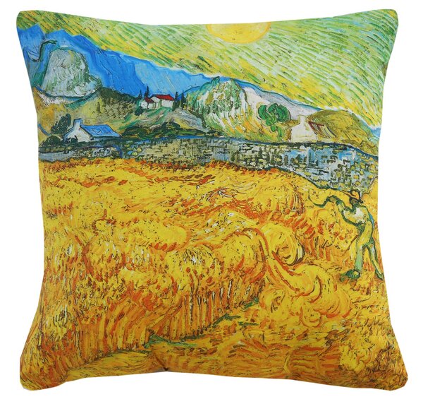 XPOSE® Set obliečok na vankúš MALOVANÁ KRAJINA (digitálna tlač) 43x43 cm - set 4ks