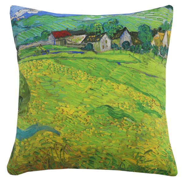 XPOSE® Set obliečok na vankúš MALOVANÁ KRAJINA (digitálna tlač) 43x43 cm - set 4ks