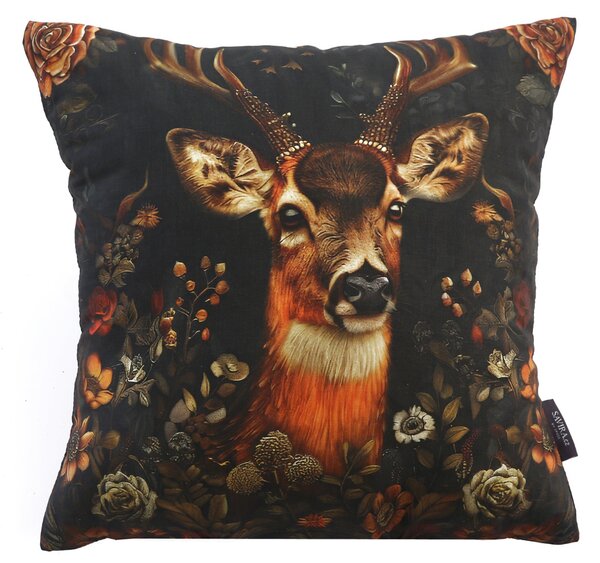 XPOSE® Set obliečok na vankúš LESNÁ ZVER (digitálna tlač) 43x43 cm - set 4ks