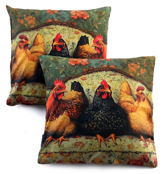 XPOSE® Set obliečok na vankúš SLIEPKY (digitálna tlač) 43x43 cm - set 2ks