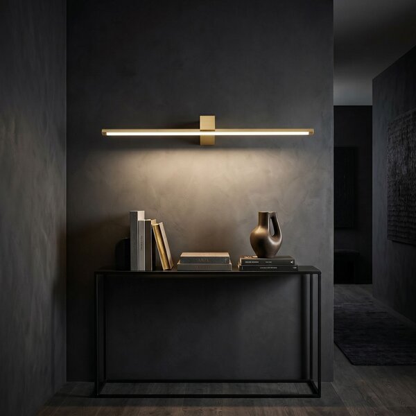 Toolight Toolight, LED nástenné svietidlo, 80cm, 16W, 4000K, 1500lm, SWE048-1W, zlatá matná, OSW-20148