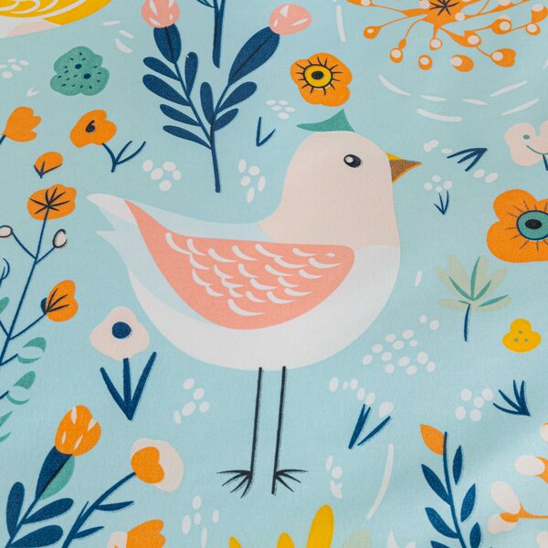 Obliečky z mikrovlákna SPRING TWEET farebné Rozmer obliečky: 2 ks 70 x 90 cm | 200 x 220 cm