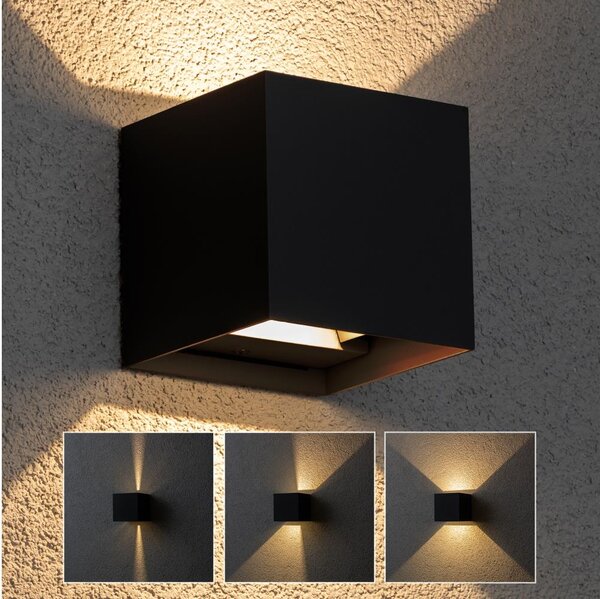 Brilagi - LED Vonkajšie nástenné svietidlo CUBE LED/6W/230V IP54