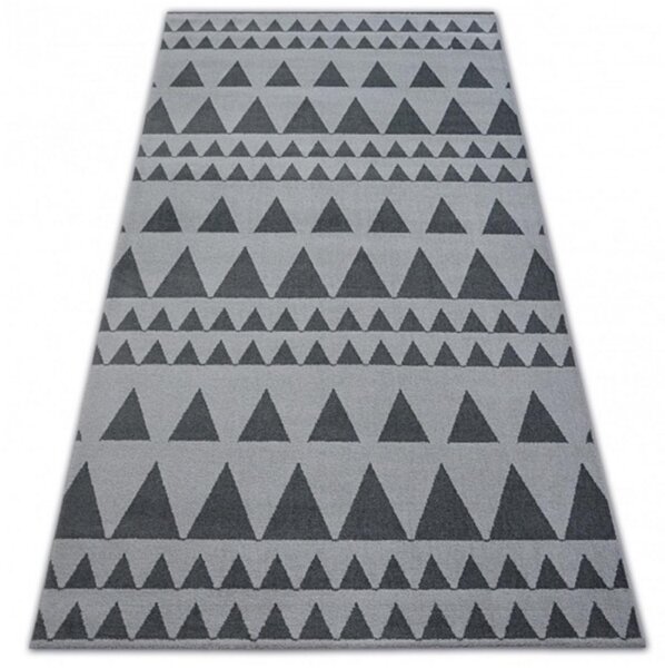 Luxusný kusový koberec Efra šedý 200x290cm