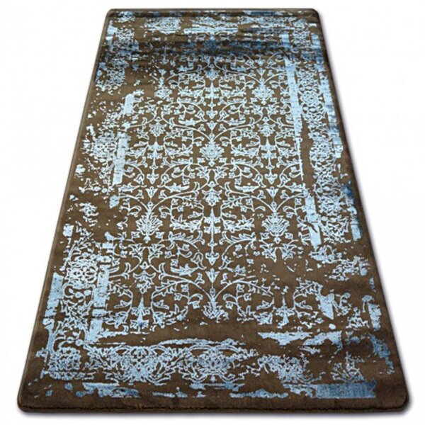 Luxusný kusový koberec akryl Icon hnedý 80x150cm