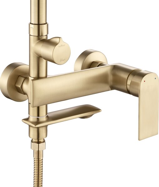Sprchový set REA Veneta Brush Gold