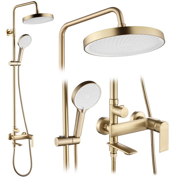 Sprchový set REA Veneta Brush Gold