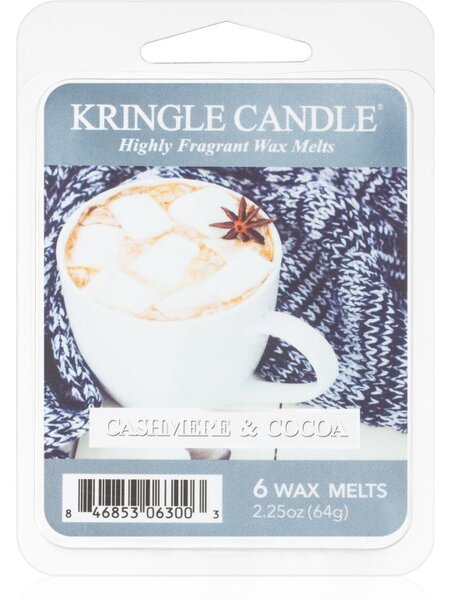 Kringle Candle Cashmere & Cocoa vosk do aromalampy 64 g